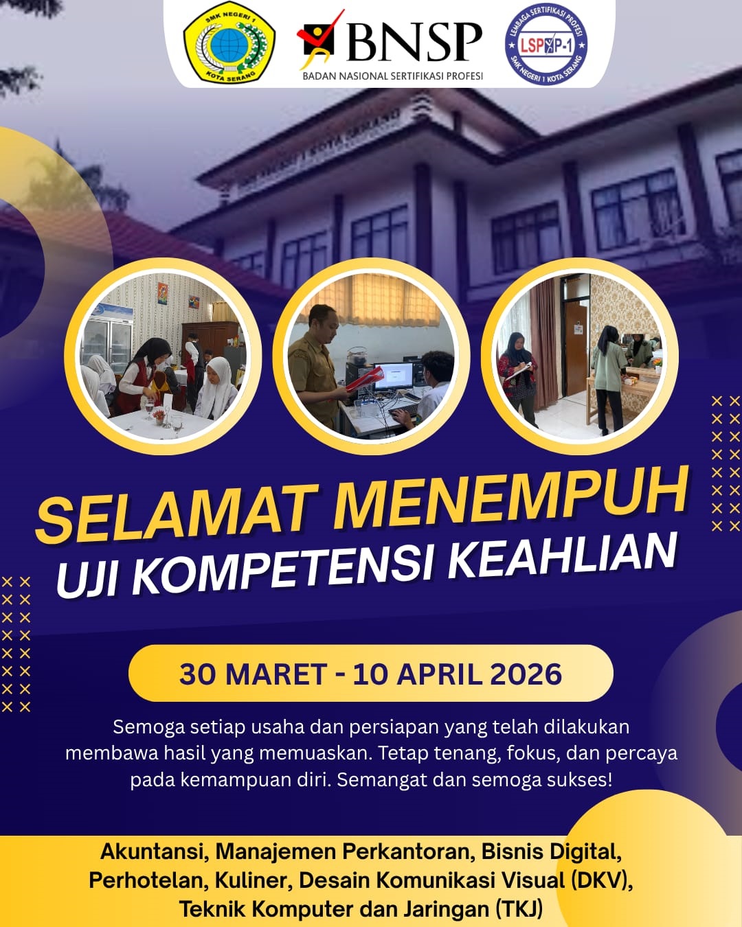 SELAMAT MENEMPUH UJI KOMPETENSI KELAS XII